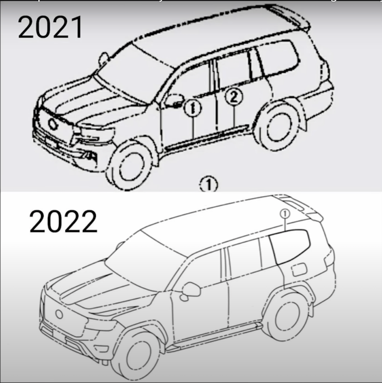 Leaked 2022 Toyota Land Cruiser