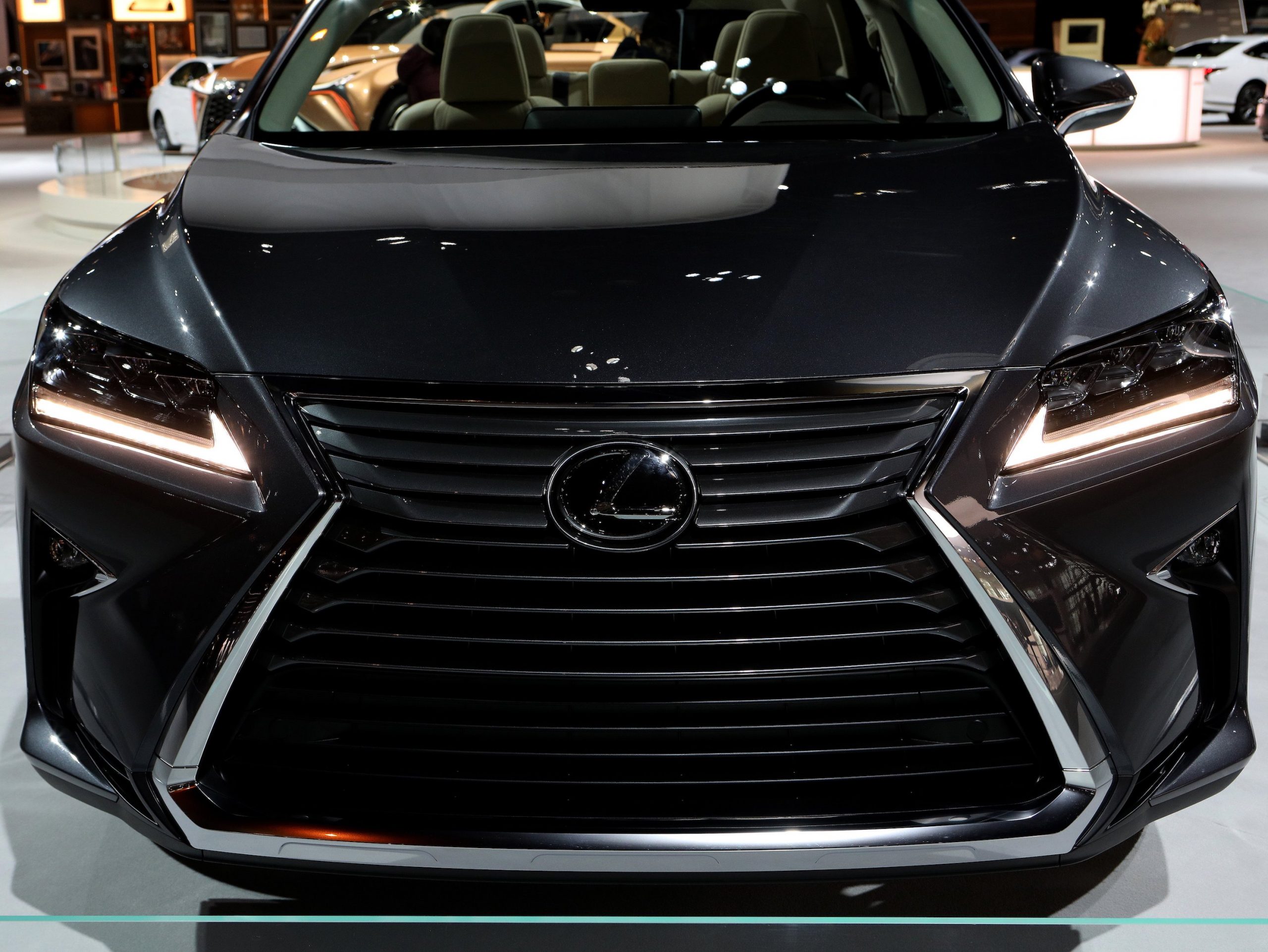 2018 Lexus RX 350L is on display at the 110th Annual Chicago Auto Show