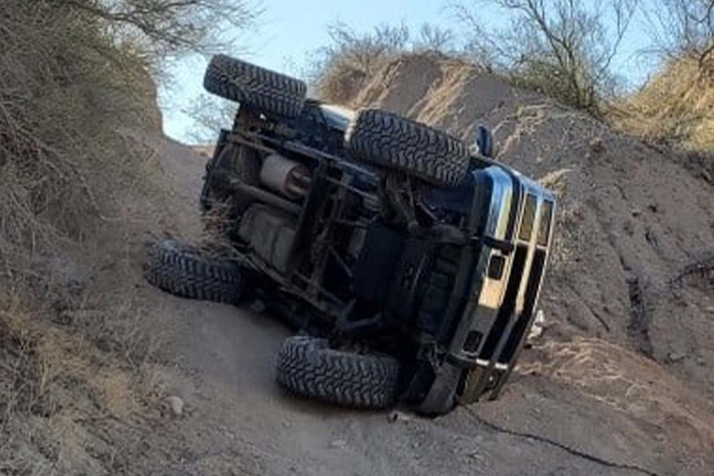 accident at thePirates Off-Road illegal party