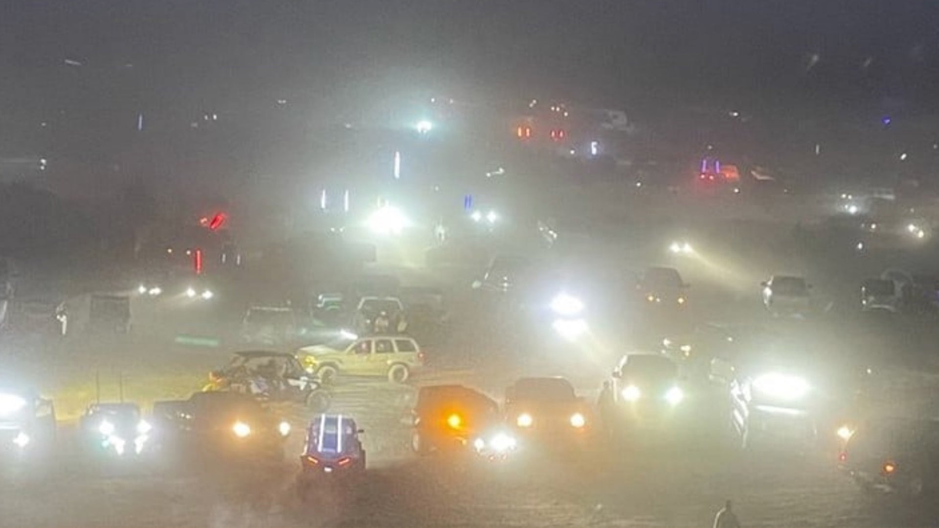 Pirates Off-Road illegal party at night