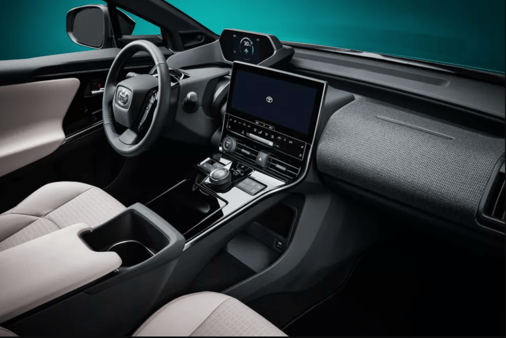 Toyota bZ4X Concept Interior