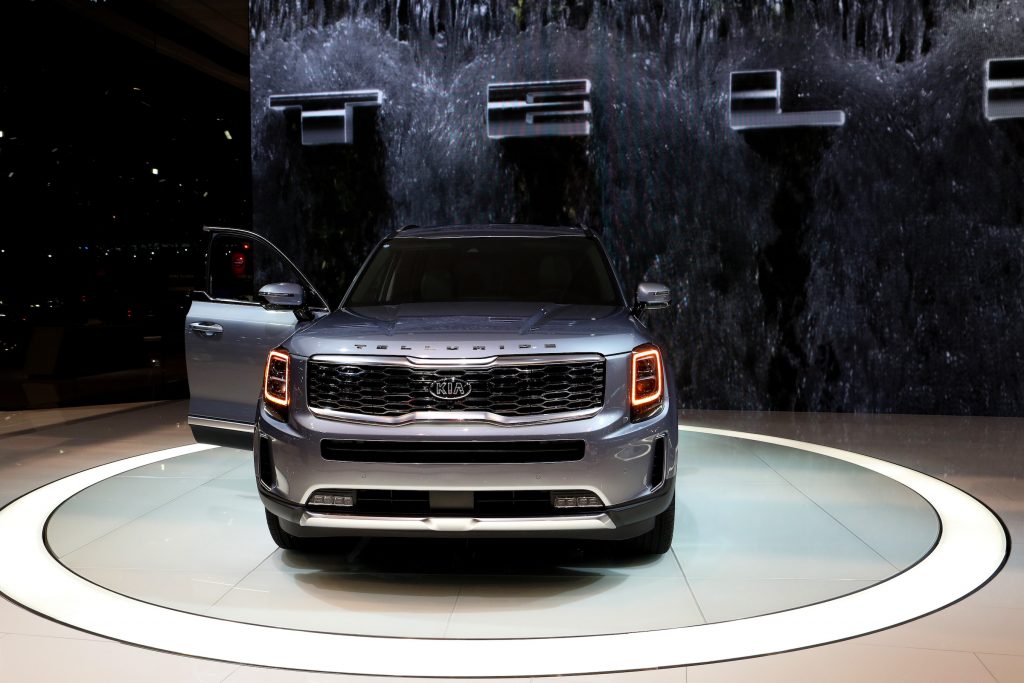 2020 Kia Telluride is on display at the 111th Annual Chicago Auto Show at McCormick Place
