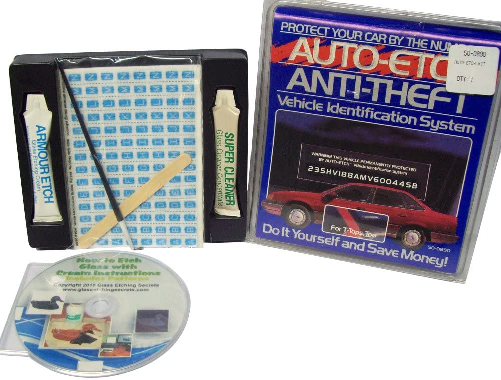 A VIN etching kit that you can buy on Amazon.com