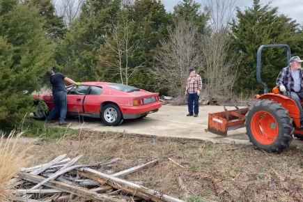 Amazing Lotus Esprit Barn Find Just Got Bought for $300