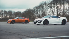 acura nsx nissan gt-r