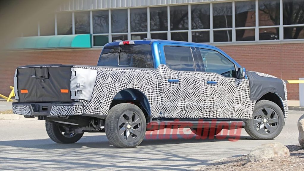 The 2022 Ford F-150 EV Leaks Reveal Borrowed Parts From ...