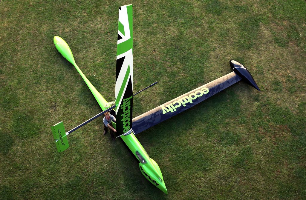 The fastest wind-powered vehicle, Greenbird