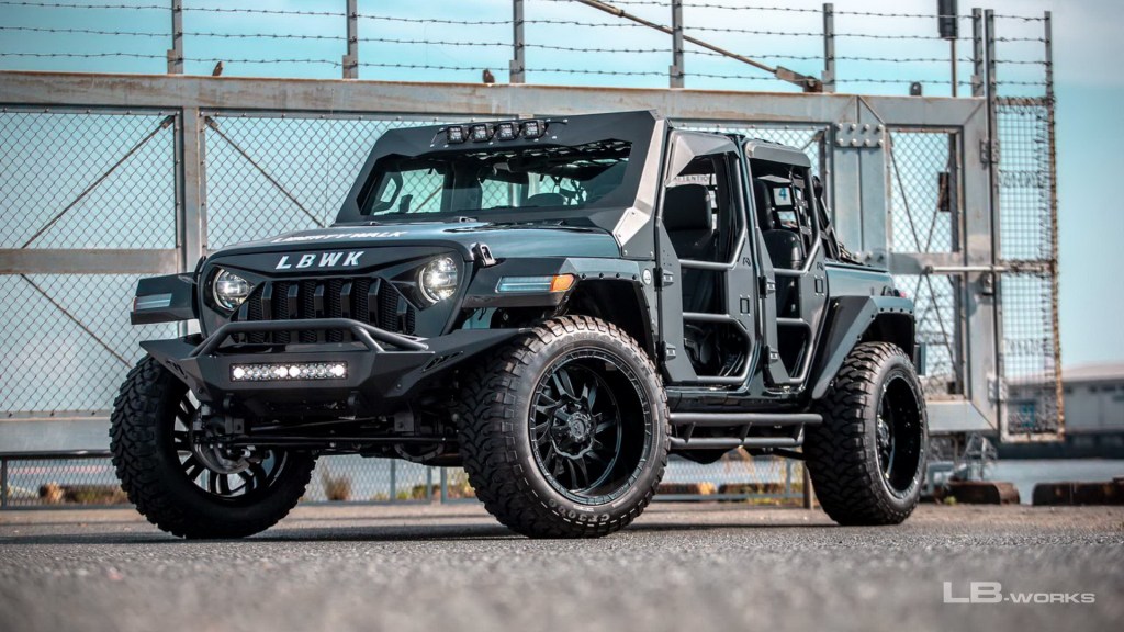 Liberty Walk Jeep Wrangler wide body conversion kit