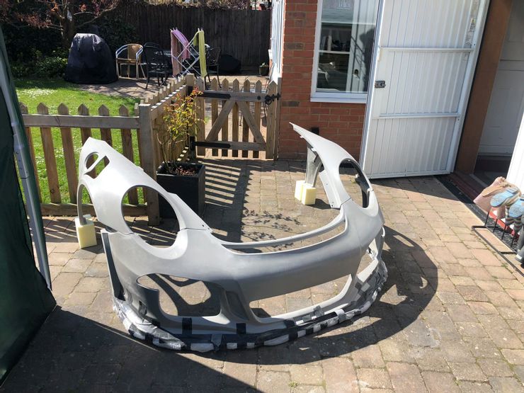 Fake 911 GT3 RS from Boxster fake front clip