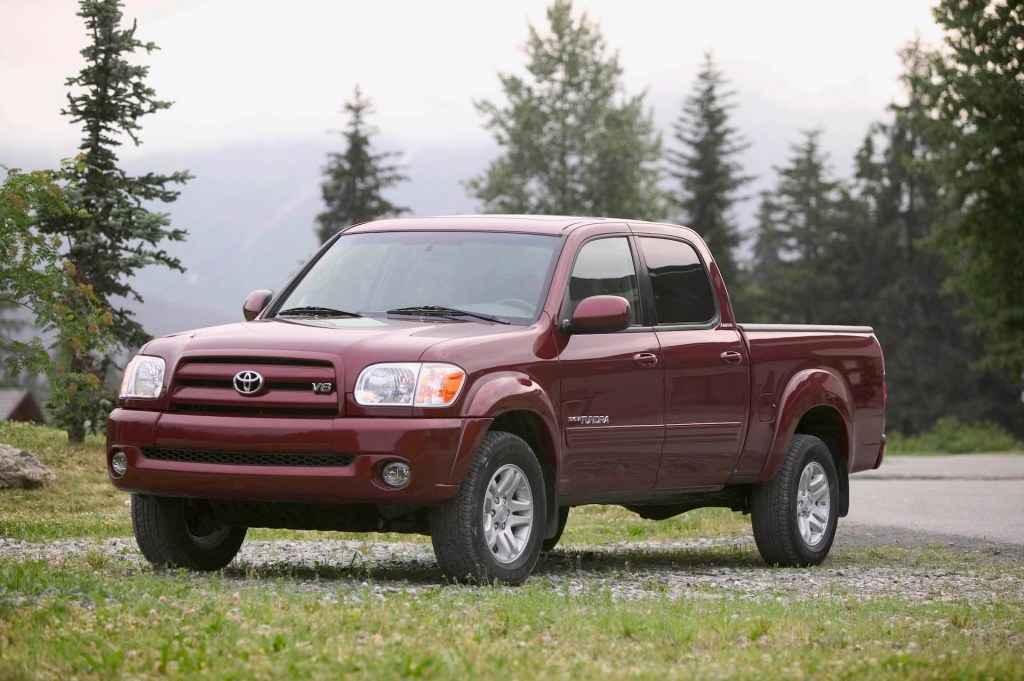 An image of a Toyota Tundra parked outside, one of the best used pickup trucks under $10,000.