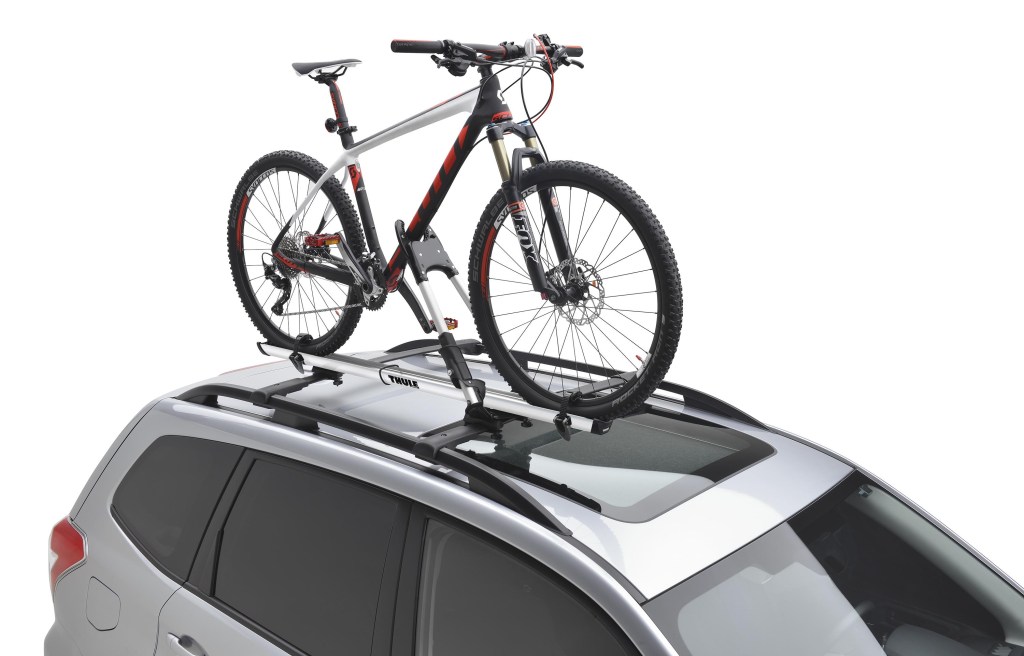 Subaru Roof-Mounted Bike Rack