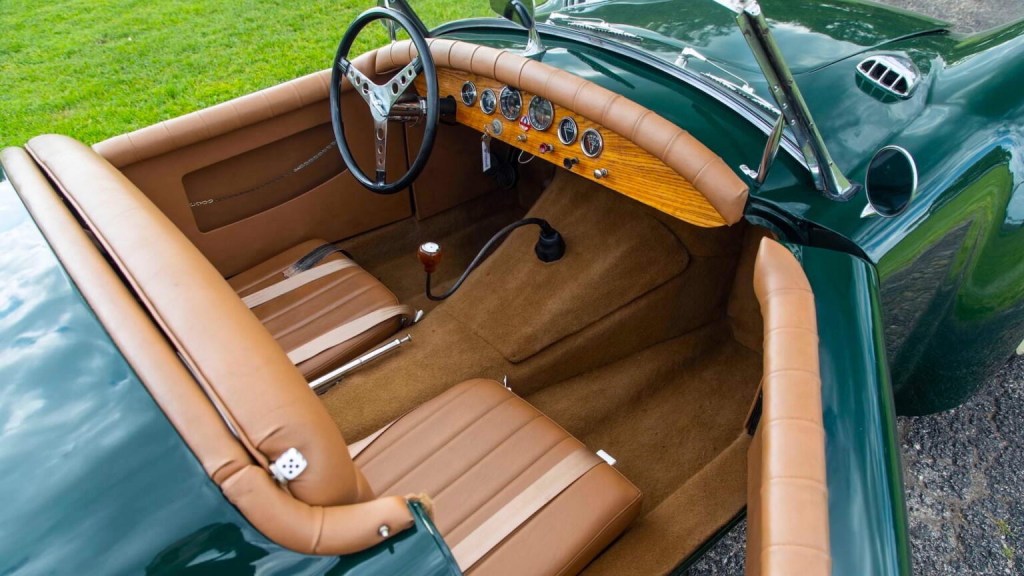 Custom Ford Roadster interior