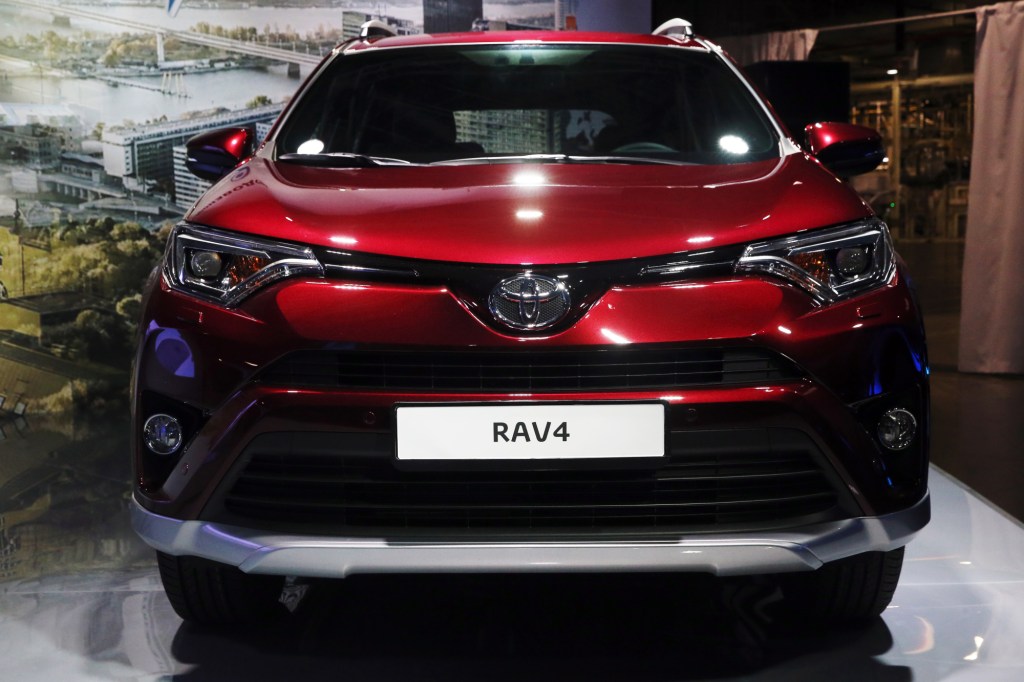The Toyota RAV4 is a fuel-efficient used compact SUV