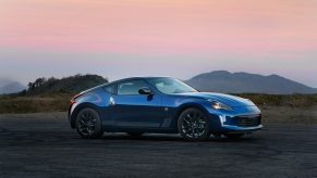 2019 nissan 370Z in blue