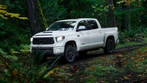An image of a Toyota Tundra outdoors.