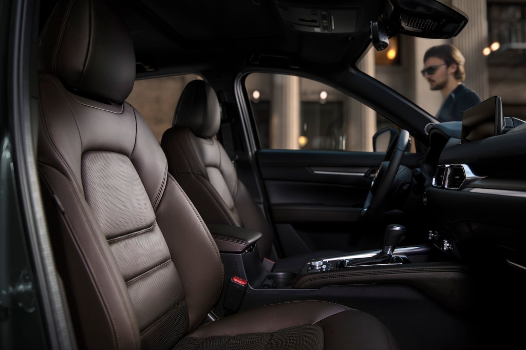 The interior of the 2021 Mazda CX-5.