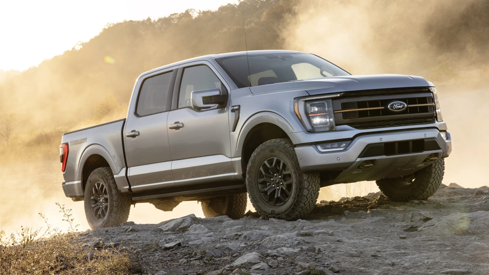 The 2021 Ford F-150 Tremor off-roading