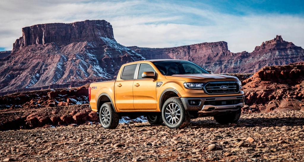 2021 Ford Ranger front 3/4 view
