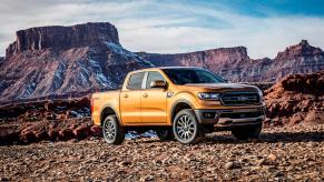 2021 Ford Ranger front 3/4 view