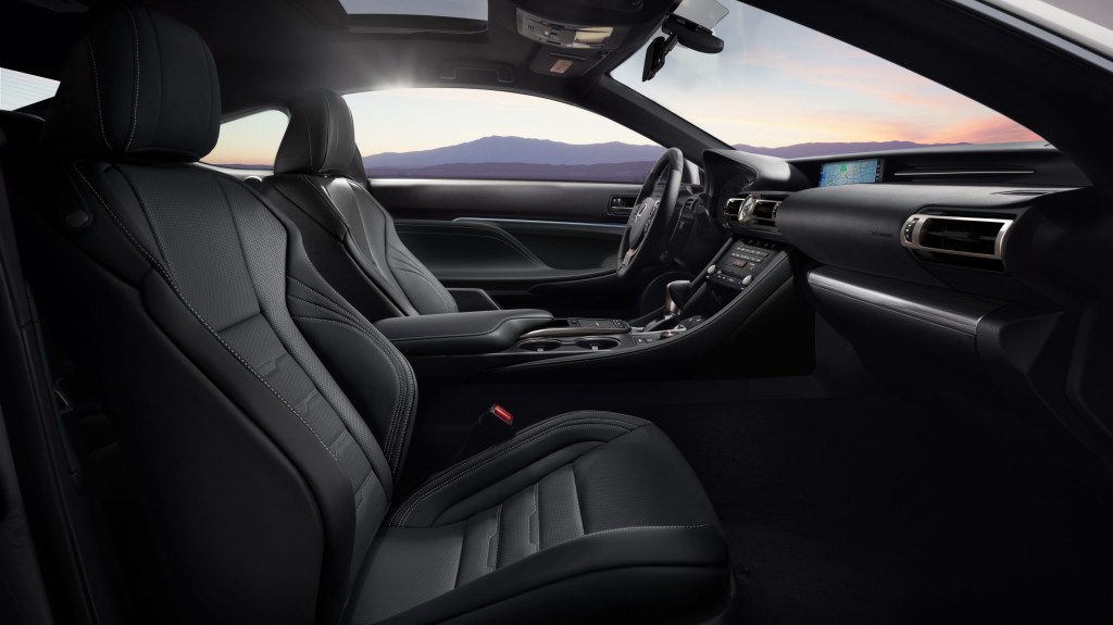 2021 Lexus RC 350 F Sport Interior