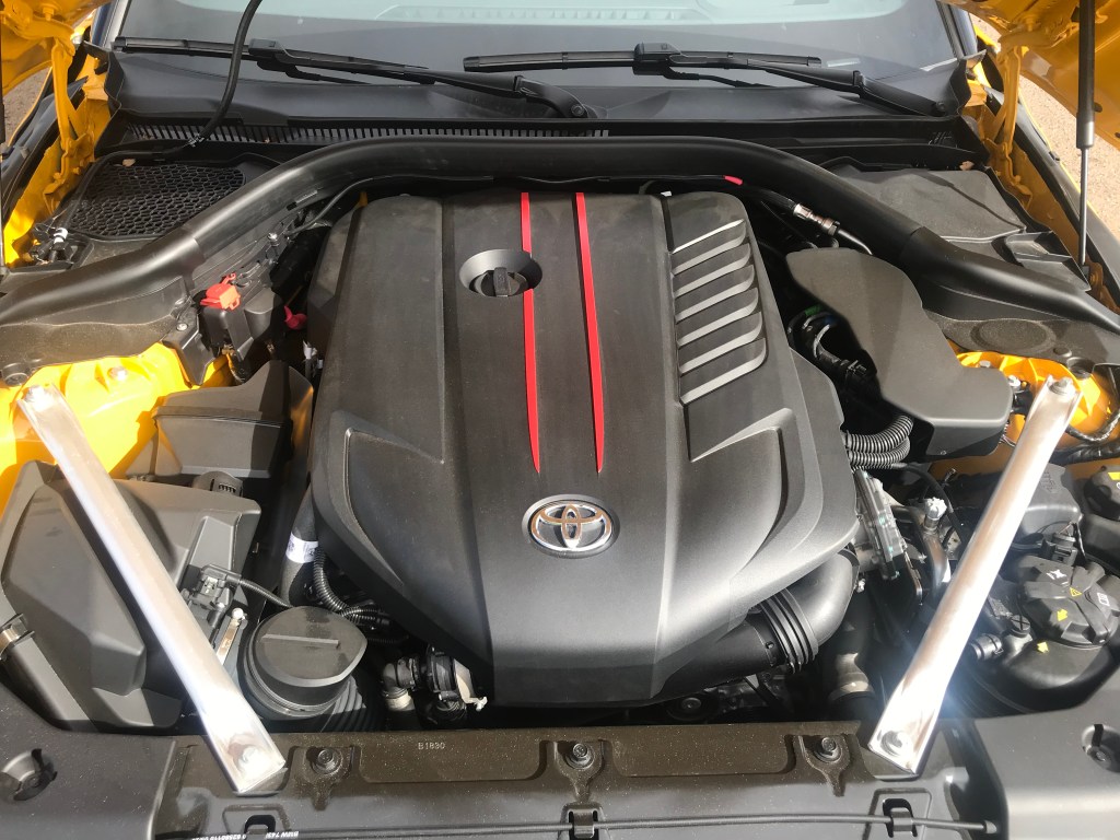 2021 Toyota Supra 3.0 engine