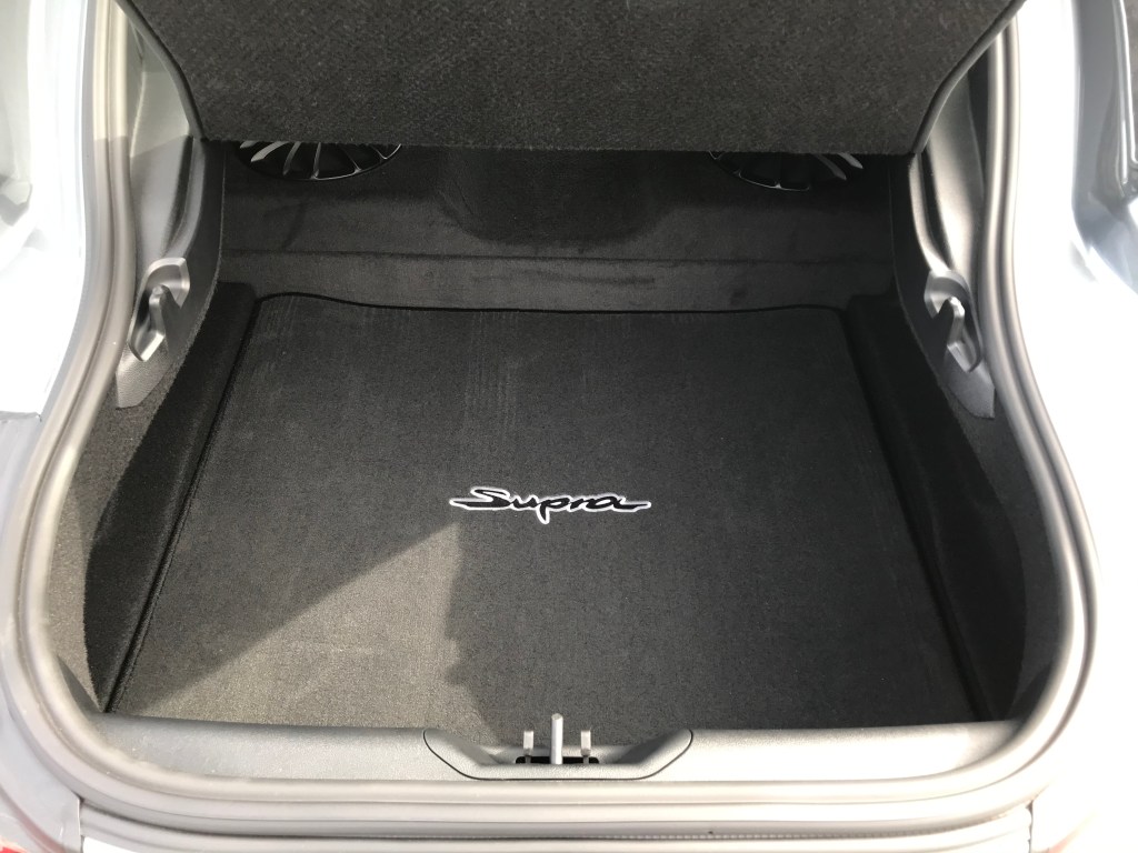 2021 Toyota Supra  trunk space