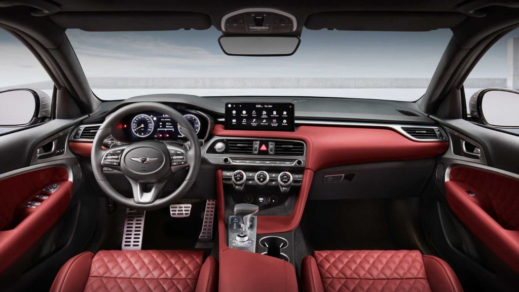 2022 Genesis G70 Shooting Brake wagon interior