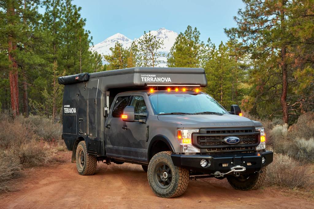 the new EC Terranova truck camper RV for overland adventure