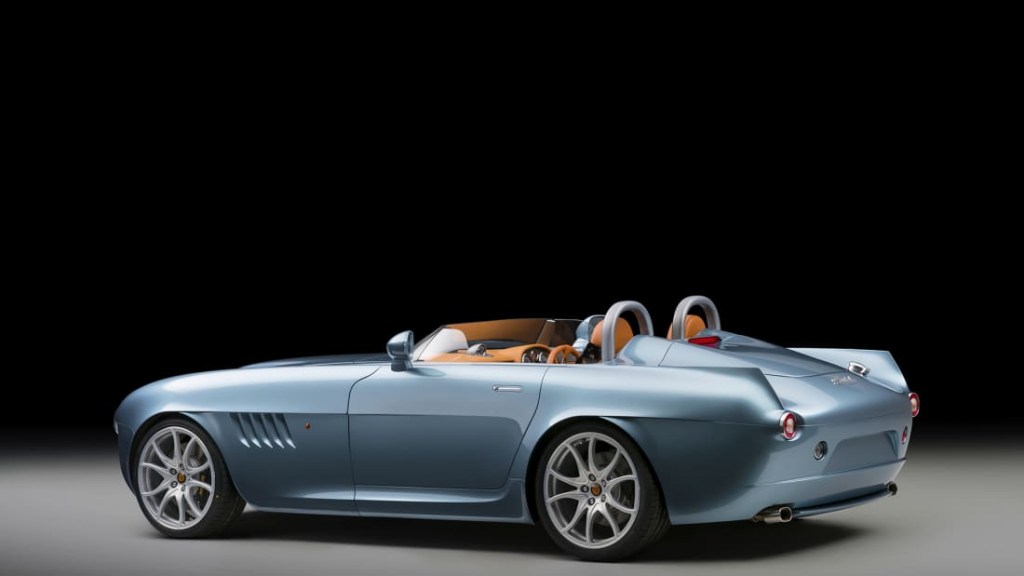 Bristol Bullet rear 3/4 view