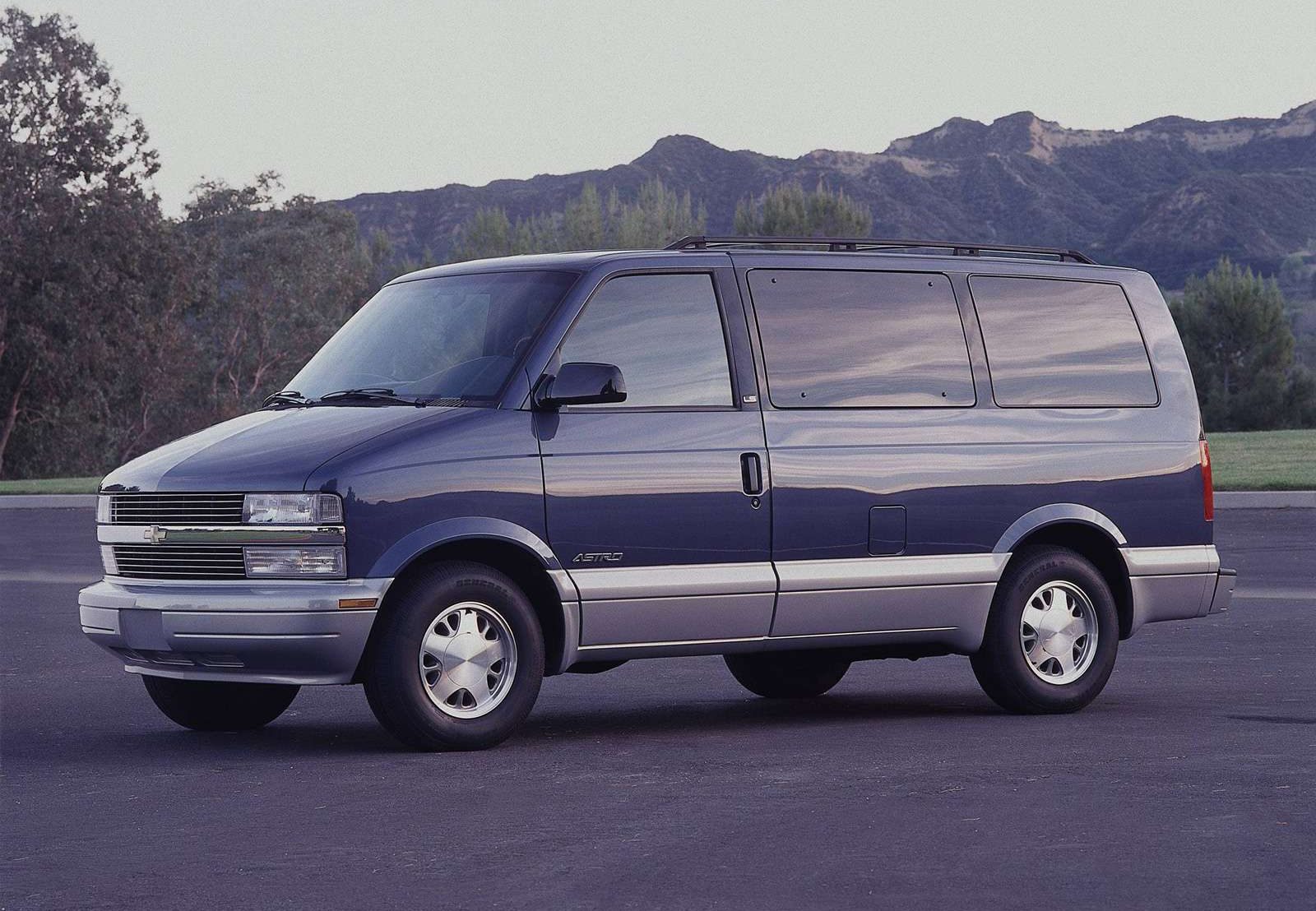 An image of a Chevrolet Astro parked outside.