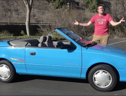 The Geo Metro Convertible Was a Hilariously Basic Roadster