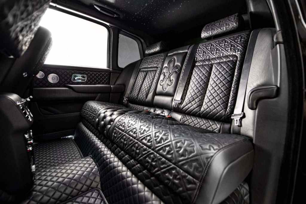Custom Rolls-Royce Cullinan interior by Drake and Chrome Hearts