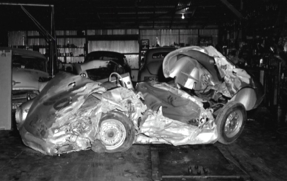 remains of Dean Porsche