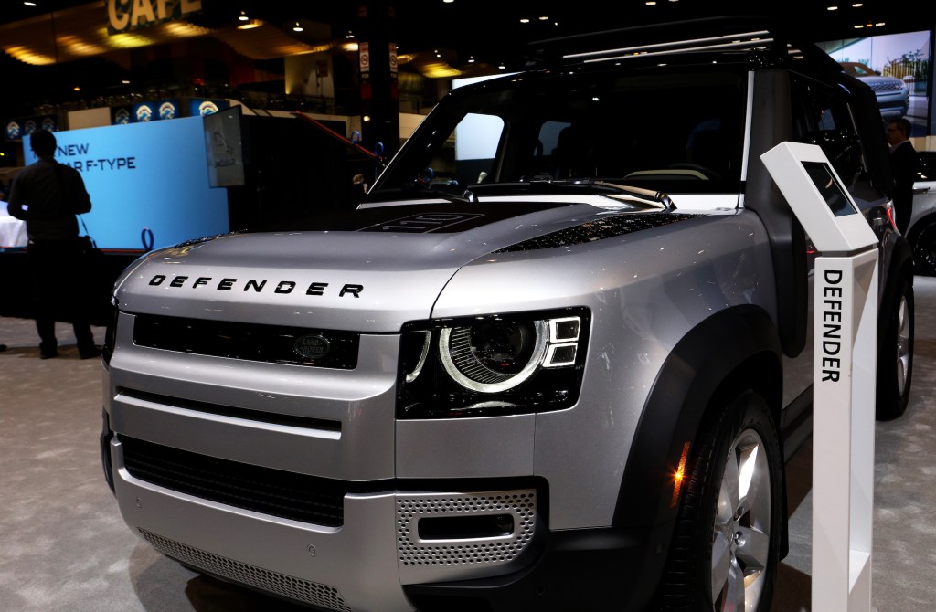 2020 Land Rover Defender is on display at the 112th Annual Chicago Auto Show