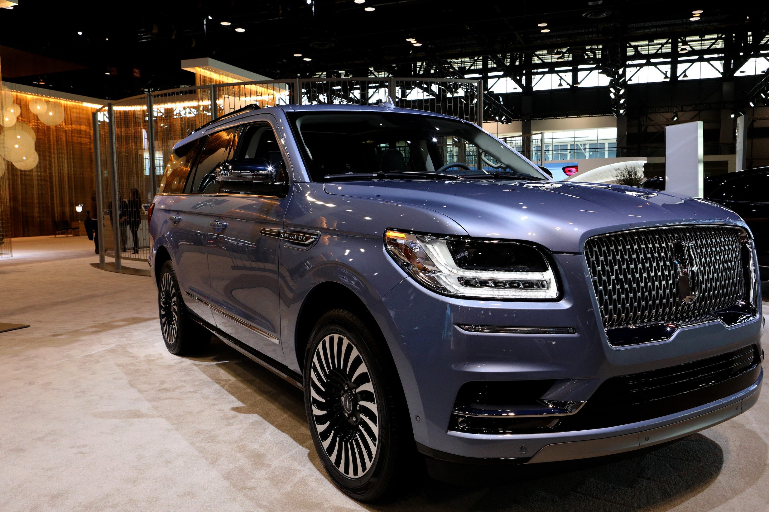 Gray 2020 Lincoln Navigator is on display at the 112th Annual Chicago Auto Show at McCormick Place