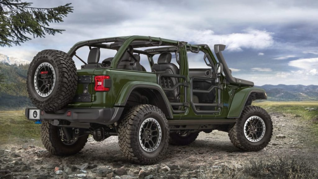 2021 Jeep Wrangler 4xe With the Lift Kit