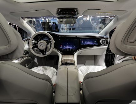 Massive Touchscreens Characterize the 2022 Mercedes-Benz EQS Interior