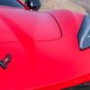 New red Corvette detail