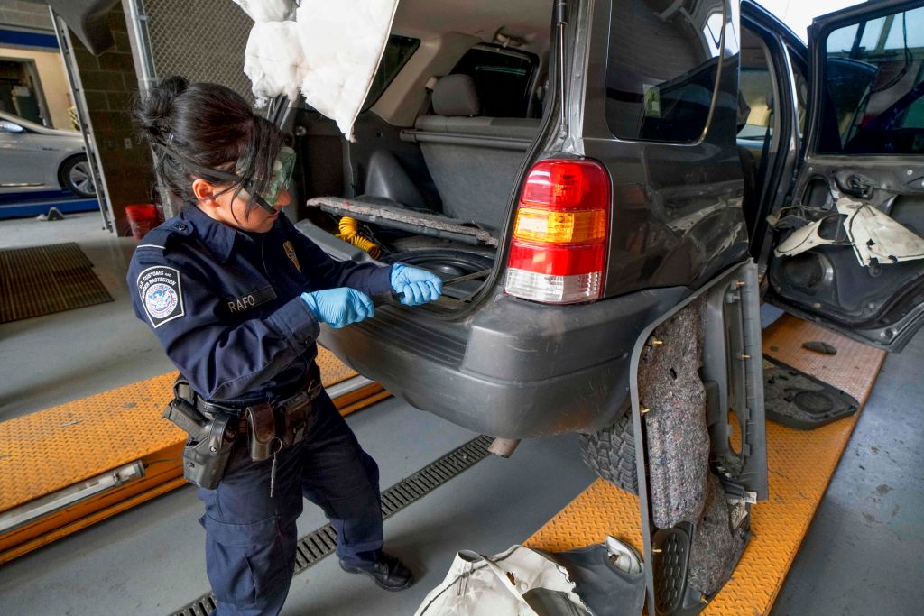 car searches at the border