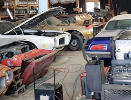 Barn Find Horde of Dusty Vintage Pontiac Firebirds Is Going to Auction
