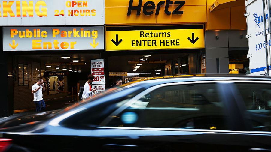 Hertz rental car agency