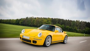 A Yellowbird Ruf Porsche 911