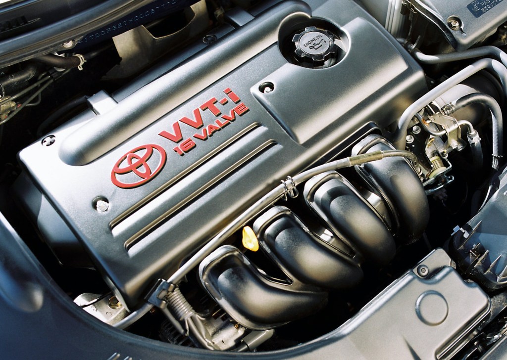 a shot of the 2003 Toyota Celica GT-S engine