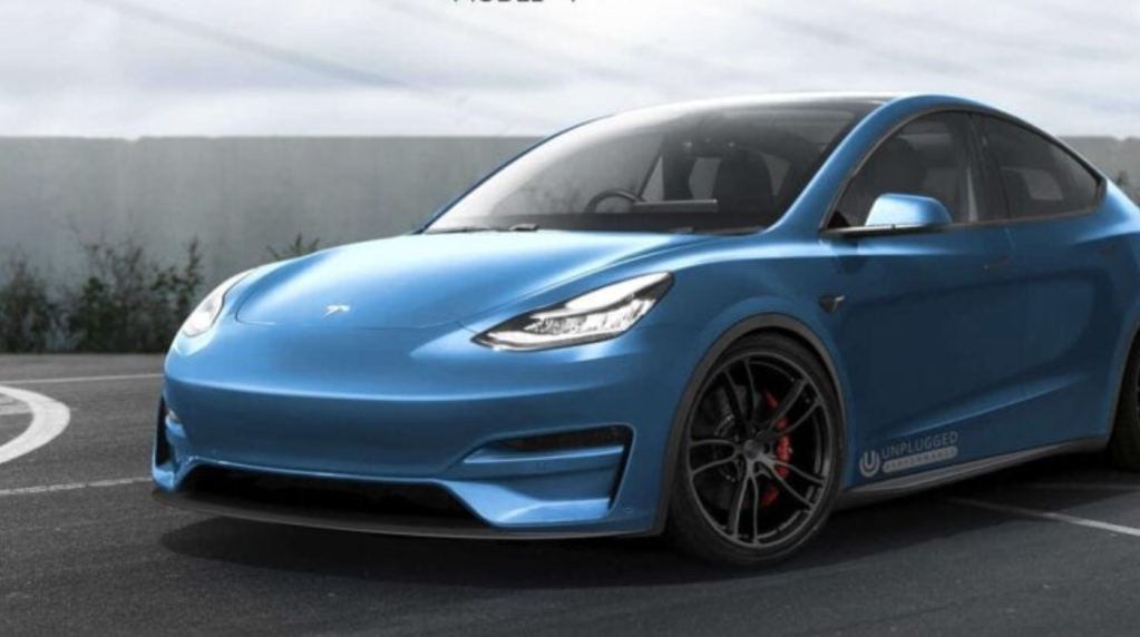 Unplugged modified Tesla