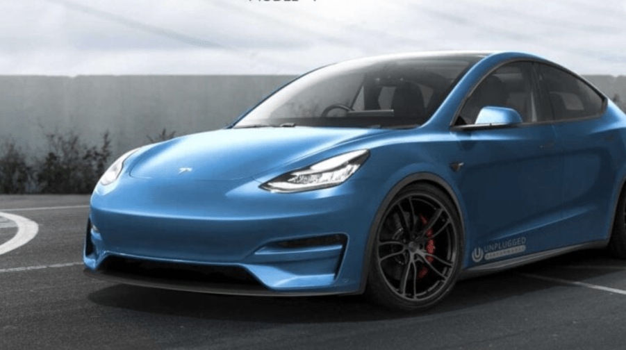 Unplugged modified Tesla