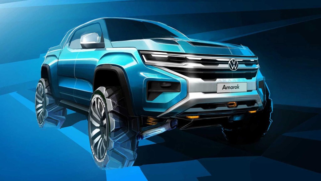 VW pickup concept rendering