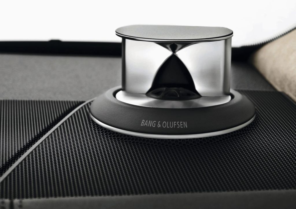 Bang and Olufsen tweeter in an Audi 