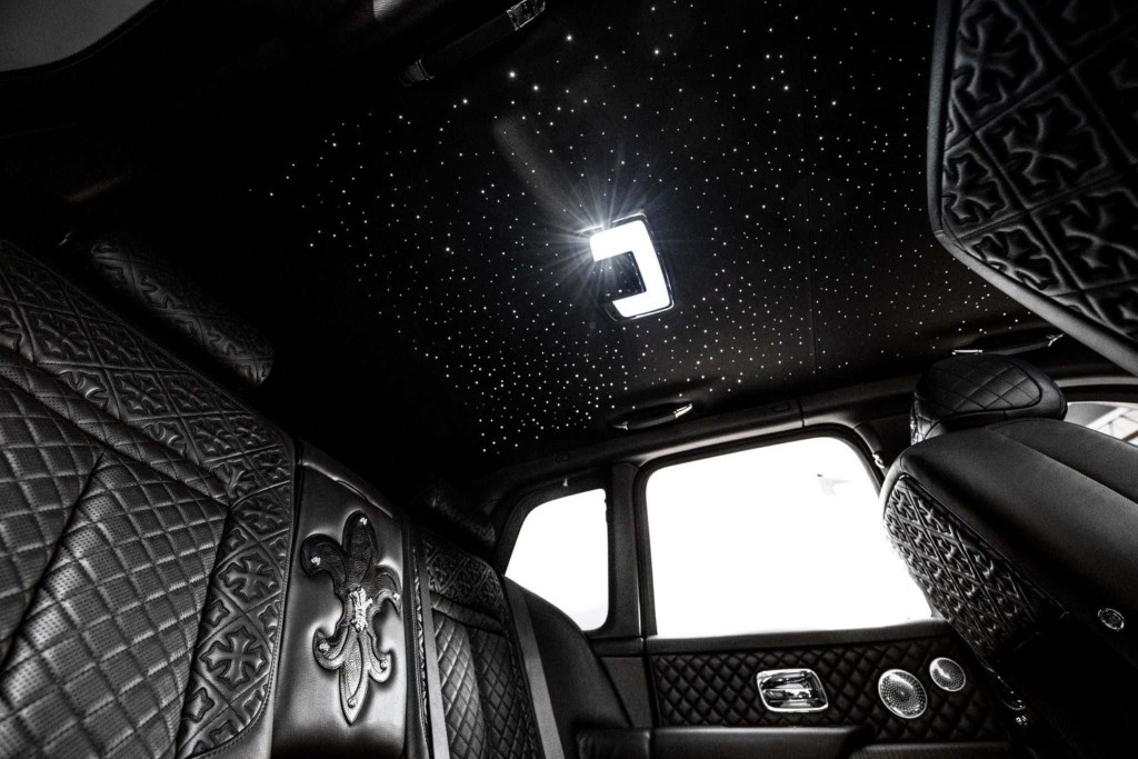Custom Rolls-Royce Cullinan interior by Drake and Chrome Hearts