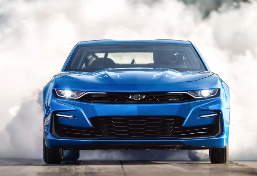 front shot of eCOPO Camaro