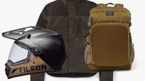 Filson motorcycle apparel